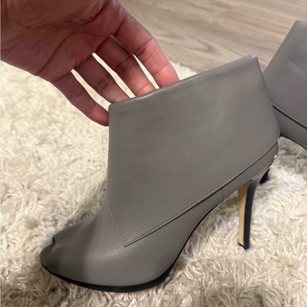 Michael Kors Sleek Gray Ankle Booties - Picture 9 of 15